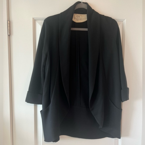 Wilfred Aritzia Chevalier Blazer in Black, Size 2 - Picture 2 of 5